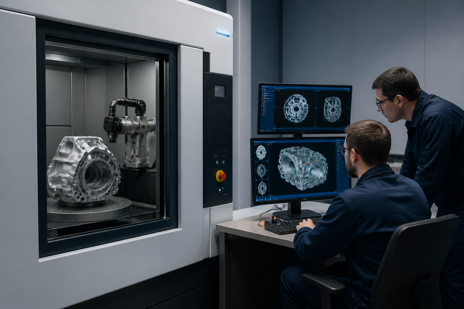 AI Vision + Industrial CT: Deteksi Cacat 10x Luwih Cepet