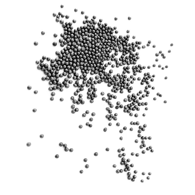 Biaya Efektif S330 Steel Ball Recyclable Abrasive Kanggo Pabrik Blasting