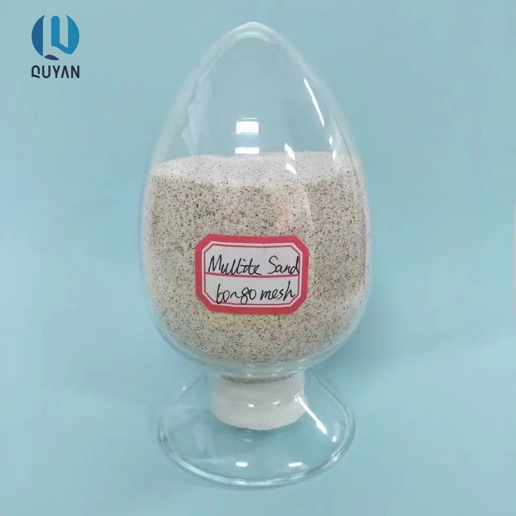 Kemurnian Tinggi Mullite Sand Powder Refractory Chamotte Mullite Sand Powder
