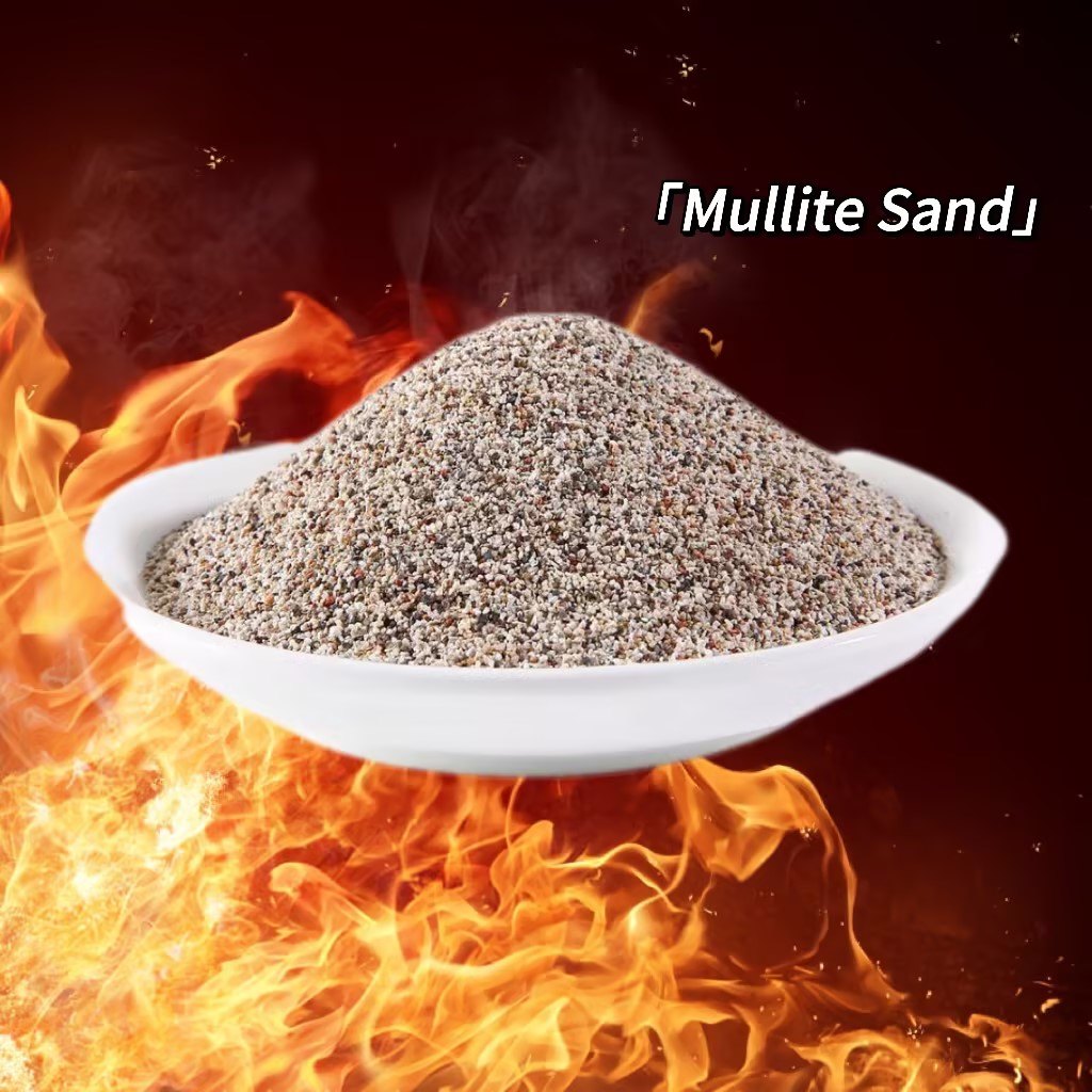 Mullite Sand kanggo Precision Investment Casting Mullite Sand lan Powder kanggo Foundary